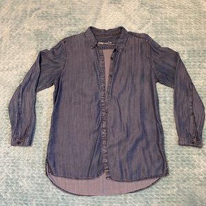 Gap denim style, long-sleeved shirt